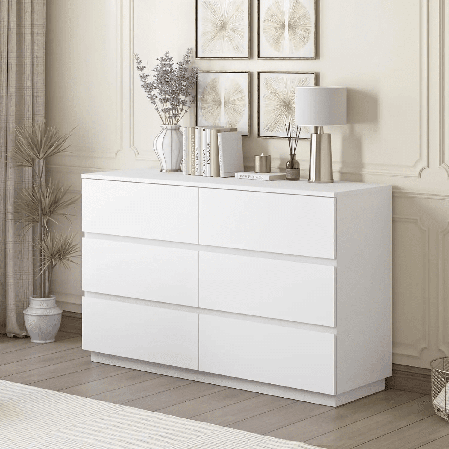 Plywood  Chest Of with Drawers