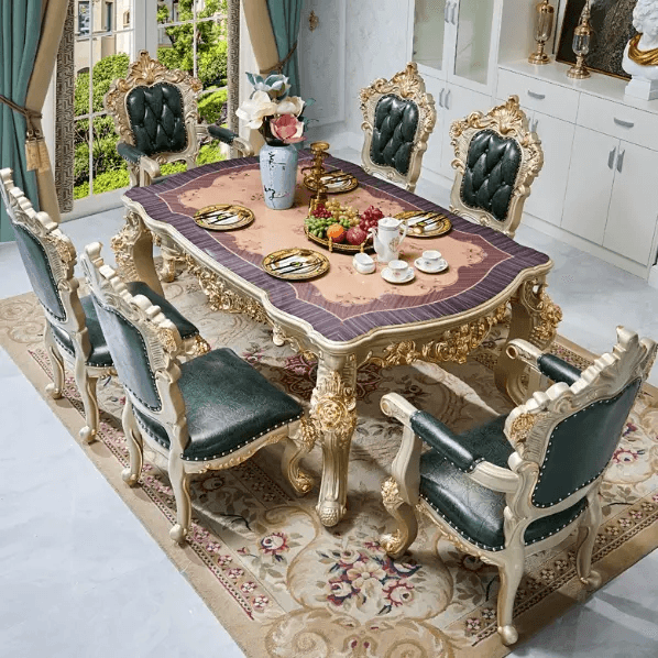6 Seater Handcrafted Dining Set