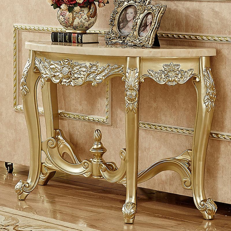 Elegant Royal Wood Console