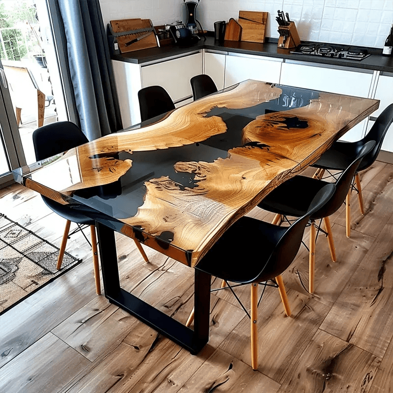 Premium Epoxy Resin Dining Table