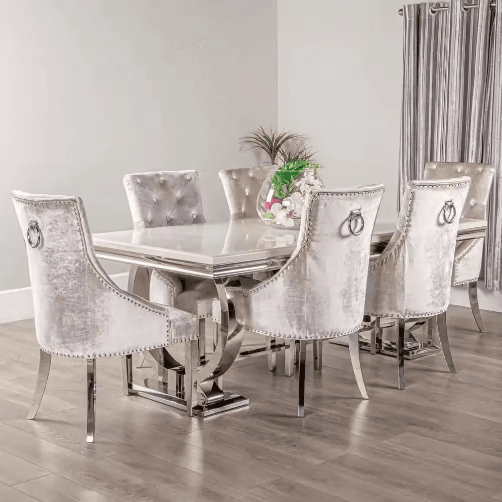 Royal 6 Seater Set European Dining Table