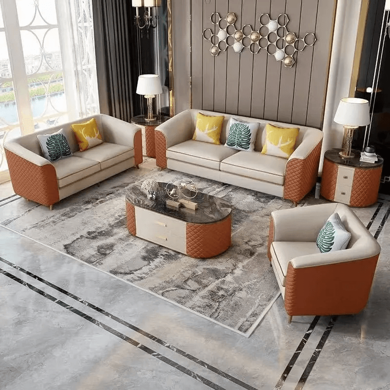 Noble Style Designer Sofas Set