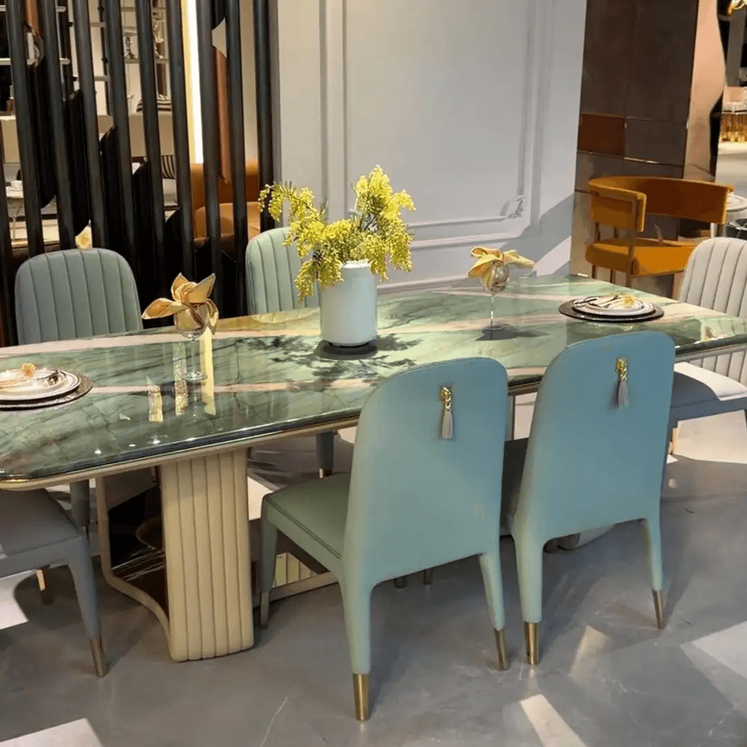Antique Marble Dining Table