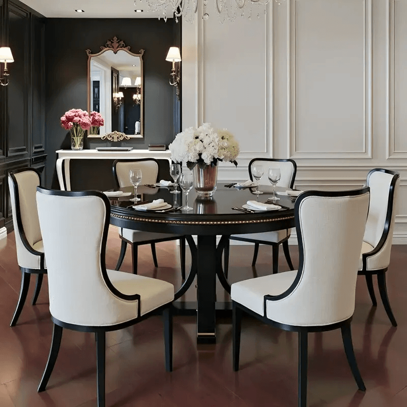 Haven Round Wooden Dining Table