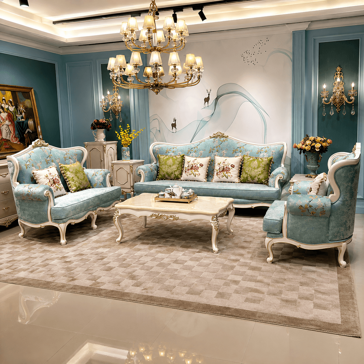 Antique Sofa Set