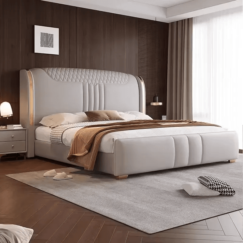 Elegant Queen Bed Design