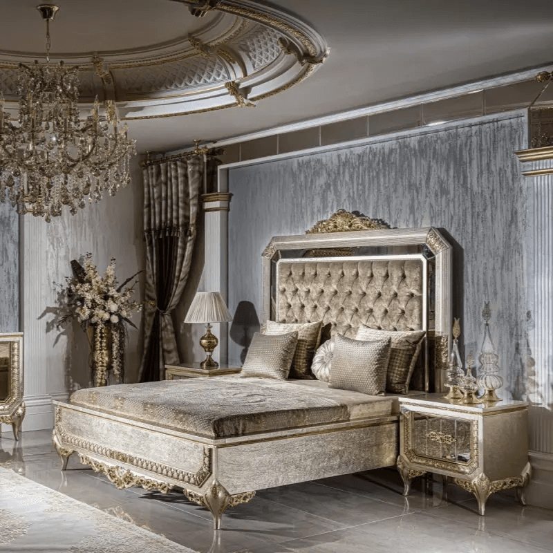 Luxury Antique Royal Bed