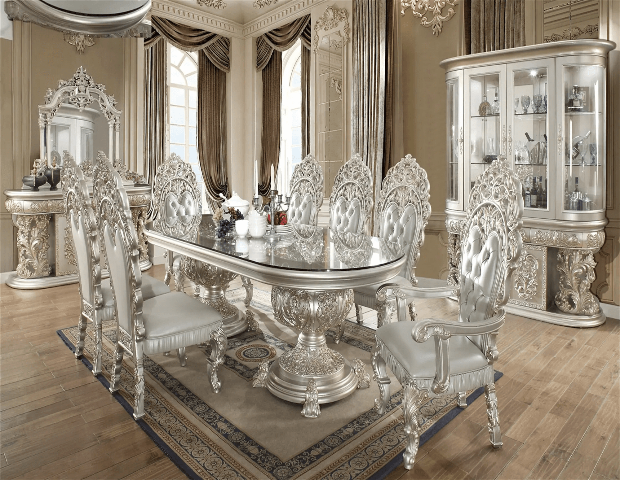 6 Seater Luxury Aristocrat Dining Sets