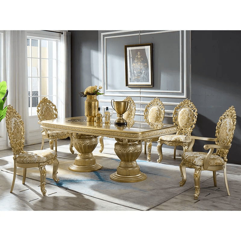 Golden Style Royal Dining Table