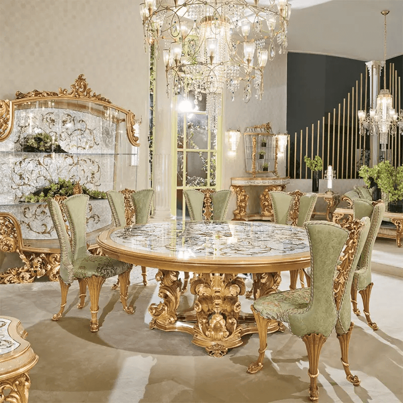 Turkish Round Royal Dining Table