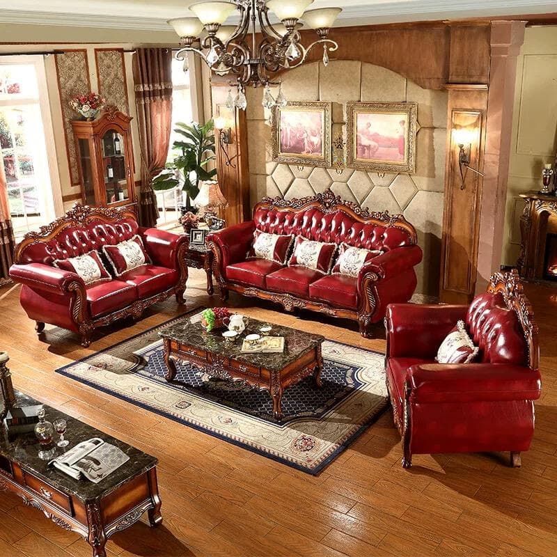 Living Room Sofa Set 3+2+1