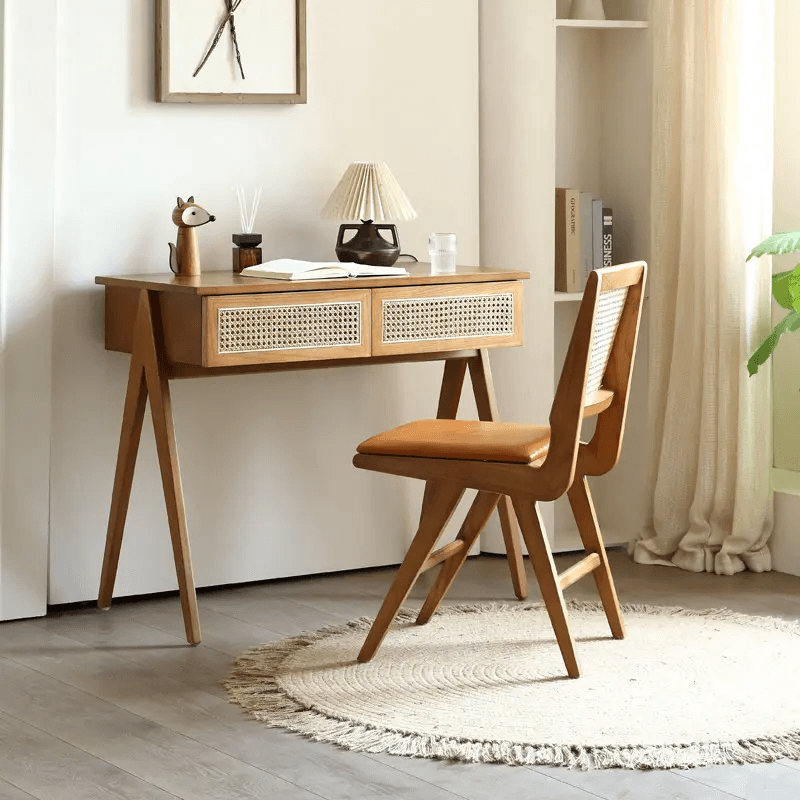 Modern Wood Study Station