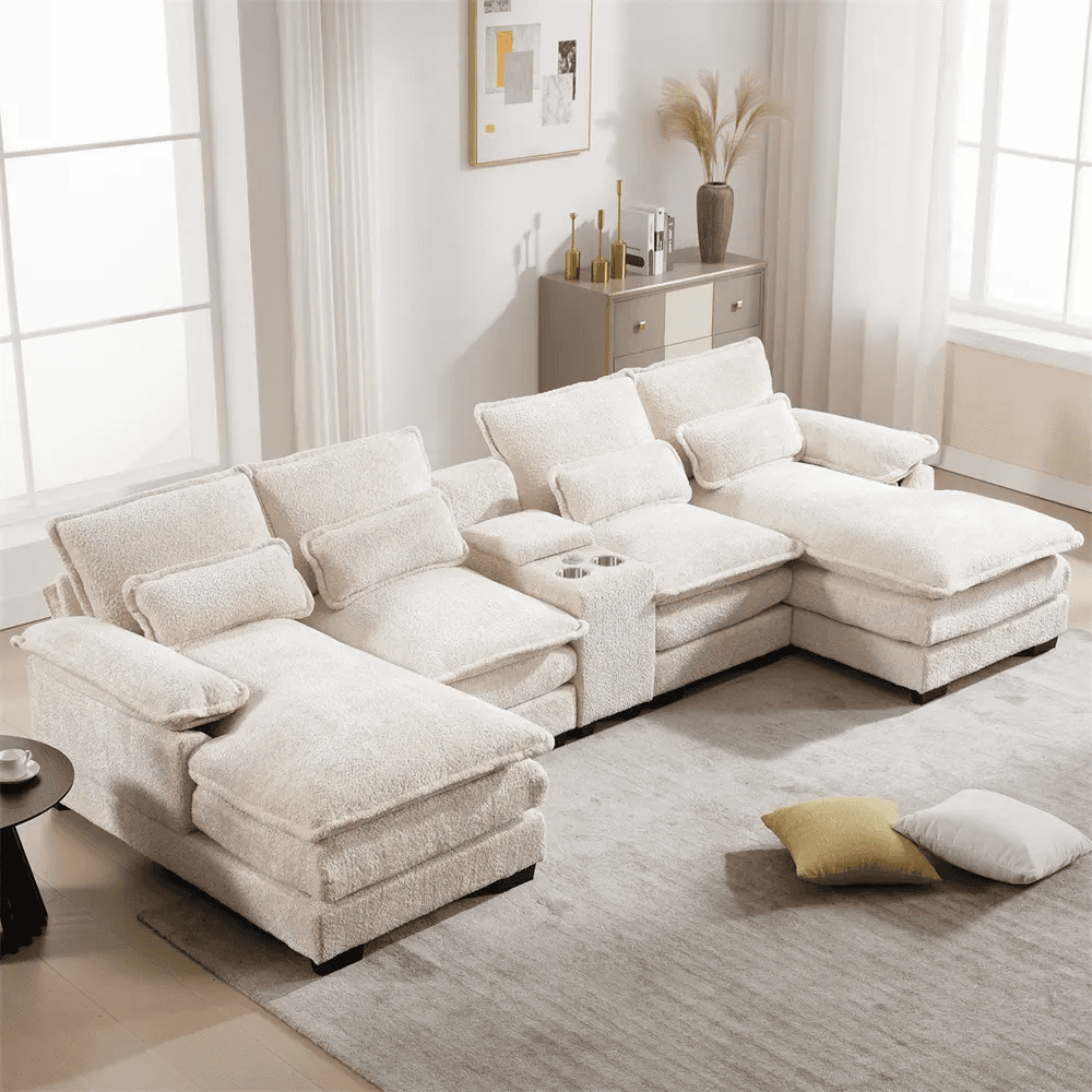 Comfortable U Shape Sofa Set