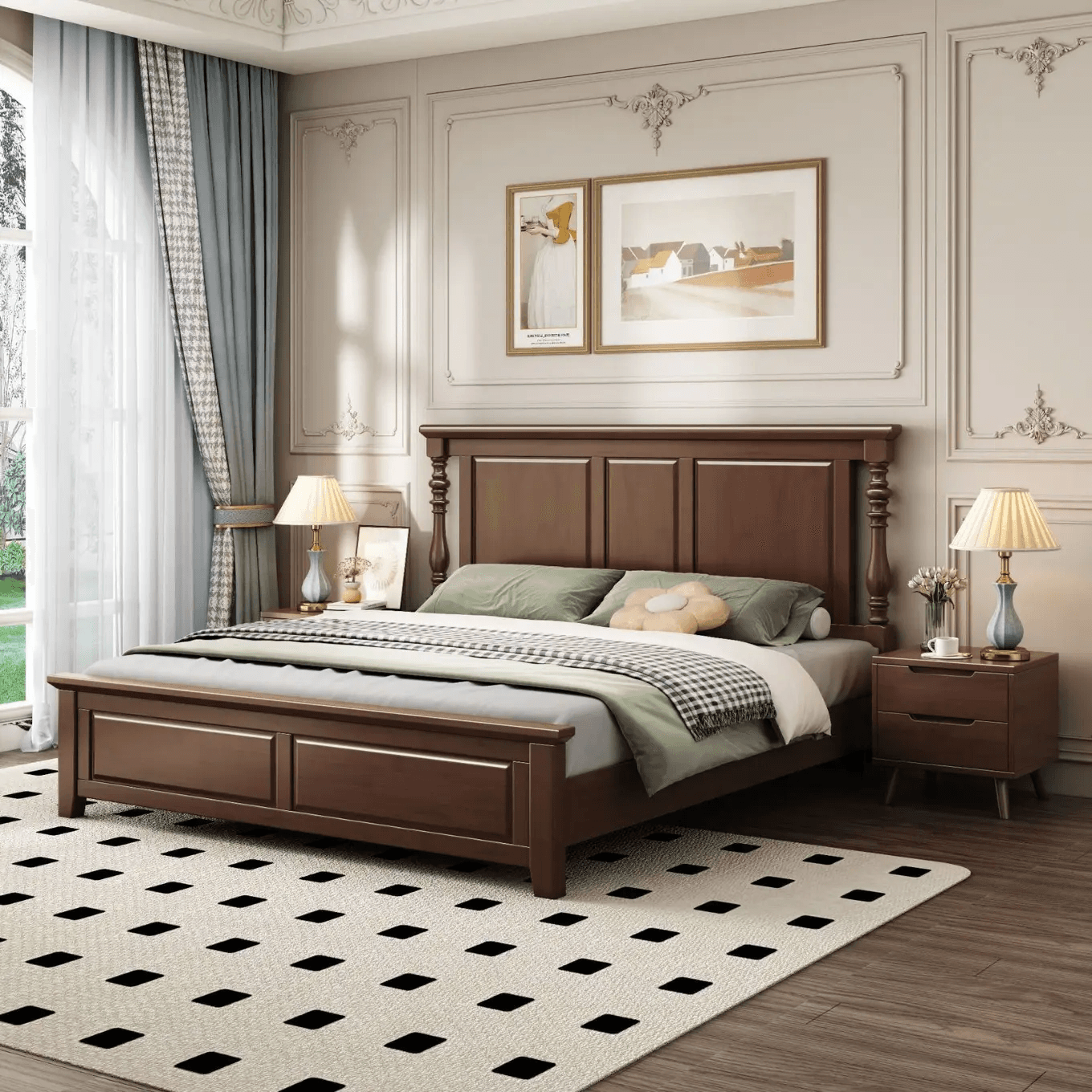 Classic Timber Bed Design