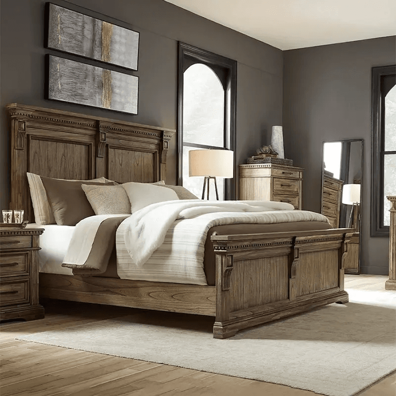 Heritage Wooden Bed Living Room