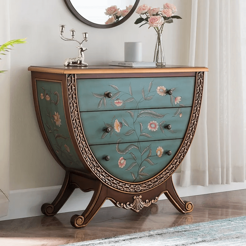 Beautiful & Royal Wooden Chest Of Drawers,