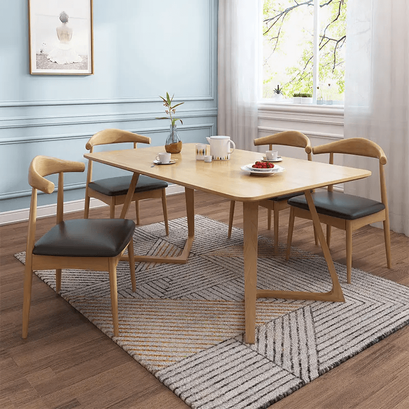 Elegant Wooden Dining Table