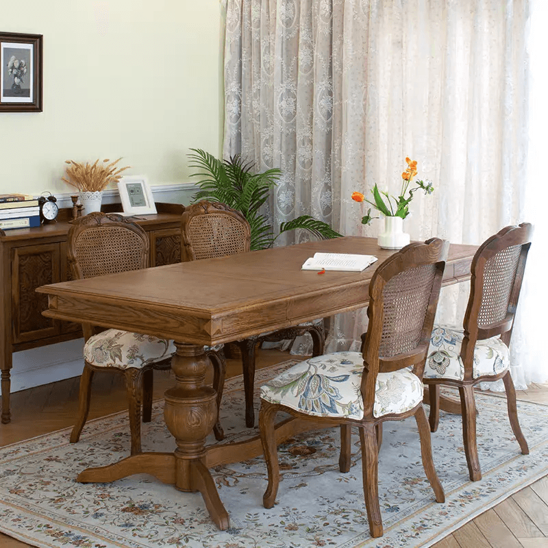 Handcrafted Wooden Dining Table
