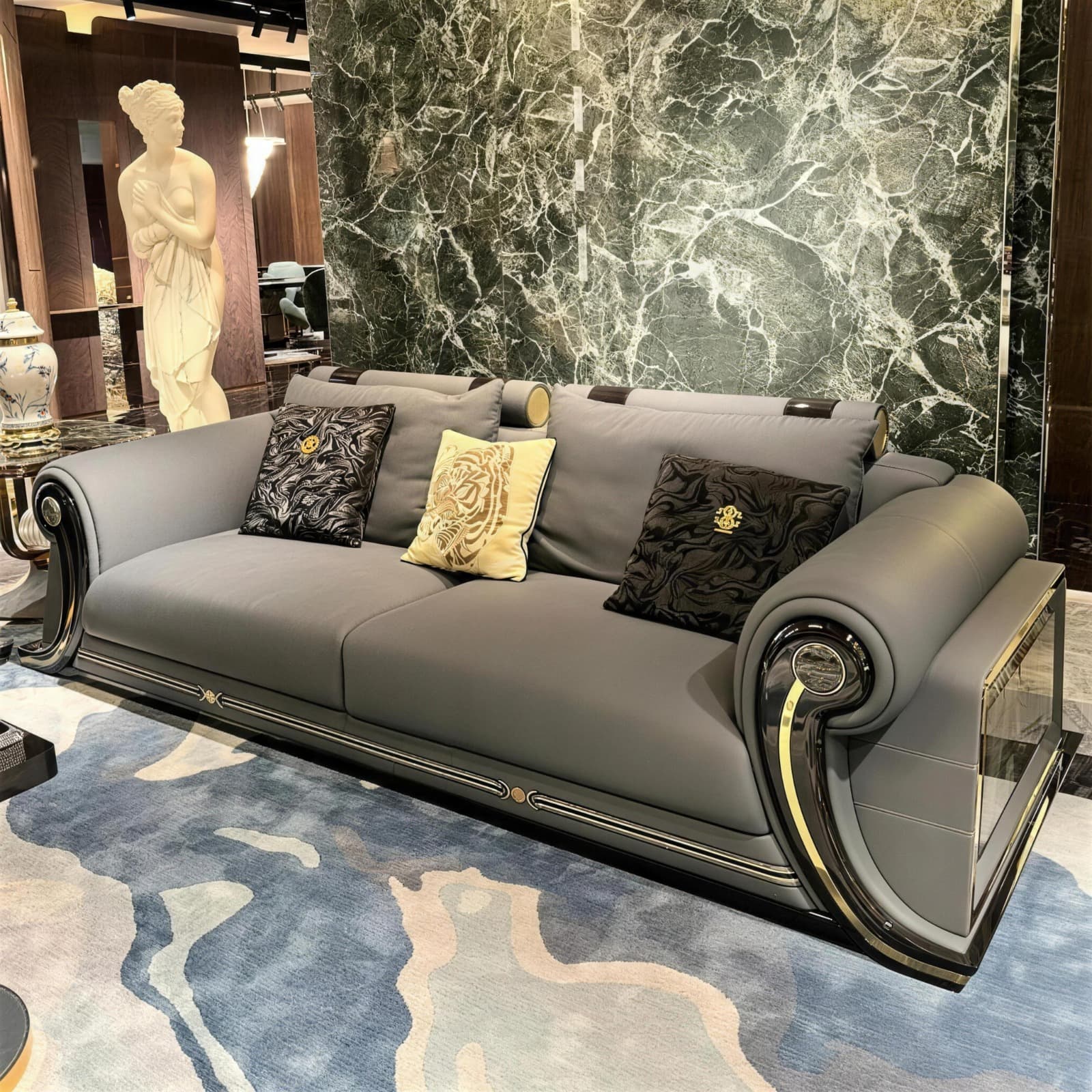 Luxury Wooden Sofa