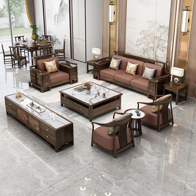 Willowgrain Wooden Sofa Set