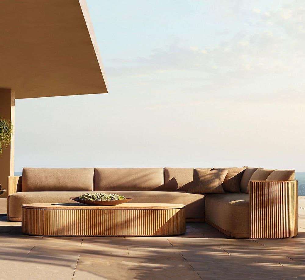 Zenith Wooden Sofa Set